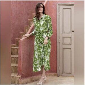 Zara Belted Printed Midi Dresses | Large